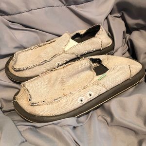 Men’s hemp Sanuk size 7